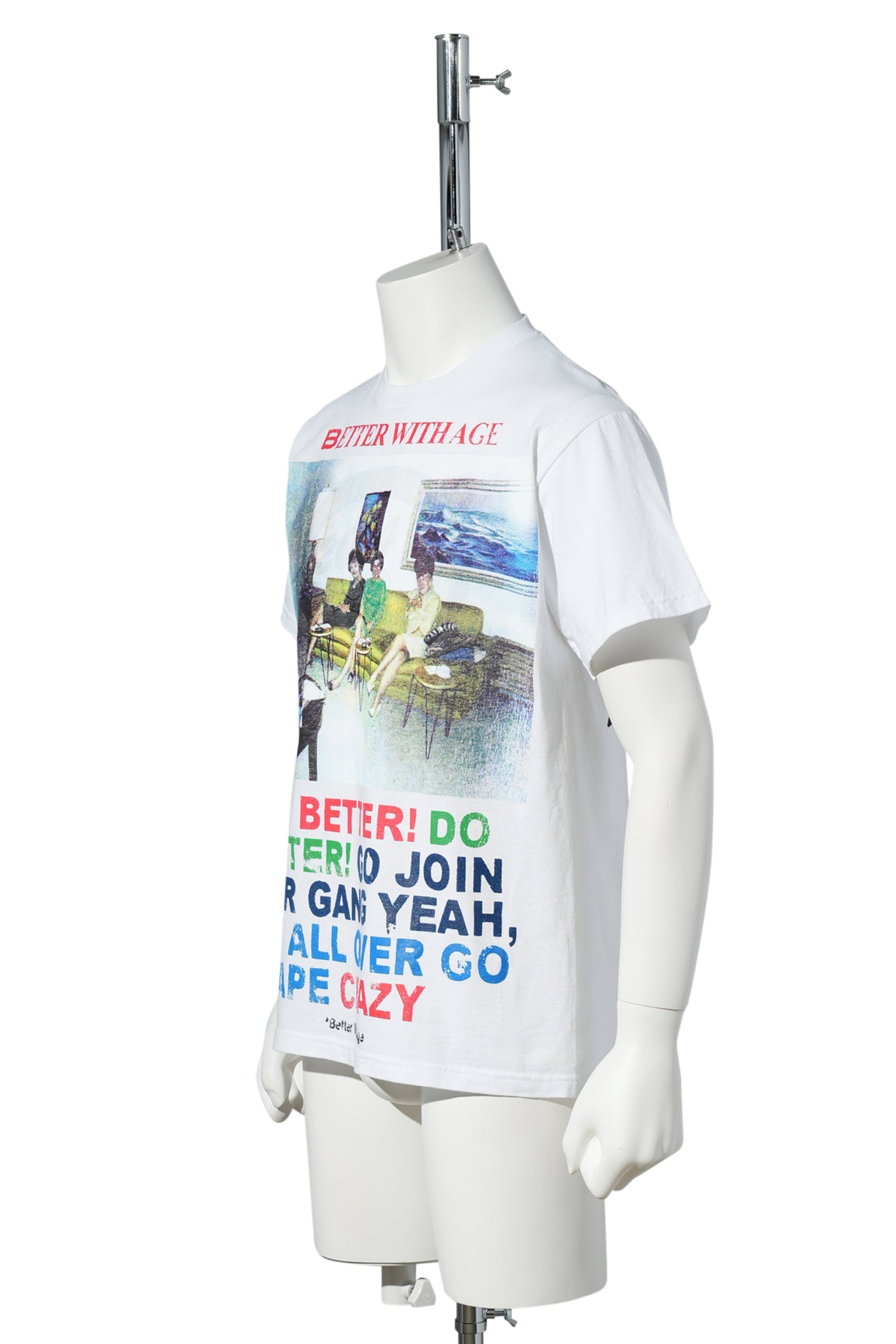 GIBBERISH TEE / WHITE