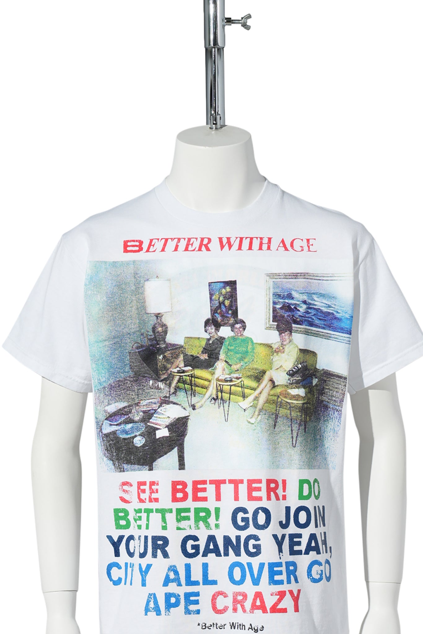 GIBBERISH TEE / WHITE