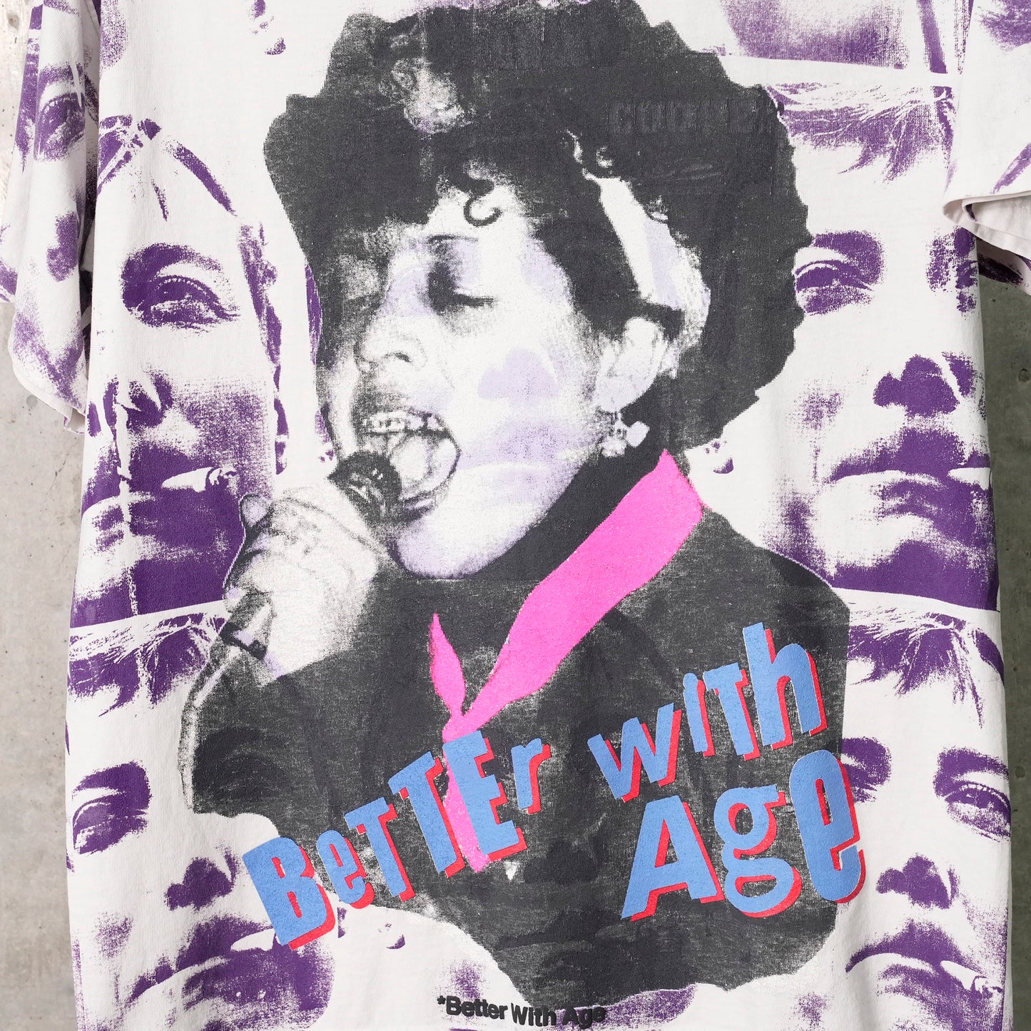 SWEET NOTHING ALL OVER PRINT TEE / WHITE