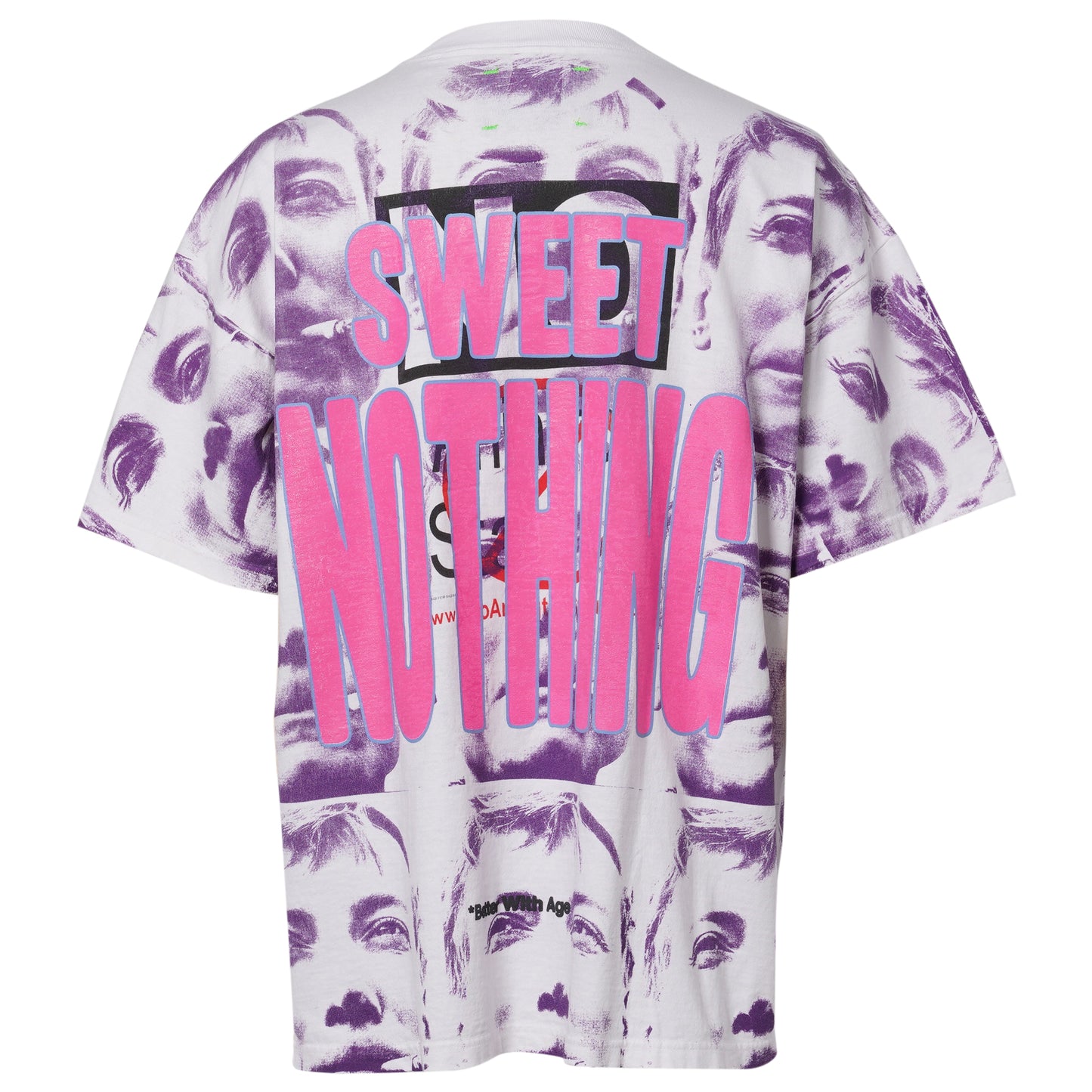 SWEET NOTHING ALL OVER PRINT TEE / WHITE
