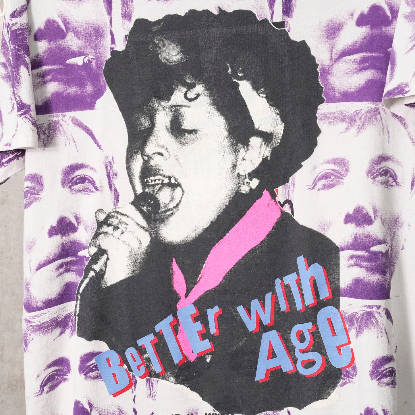 SWEET NOTHING ALL OVER PRINT TEE / WHITE