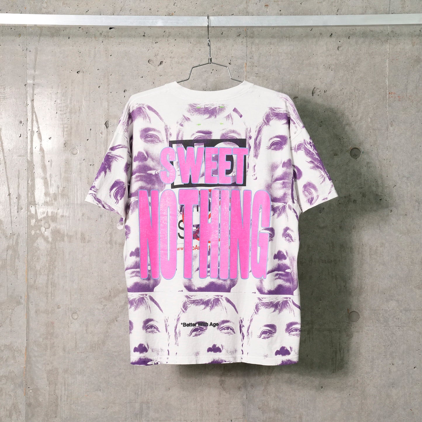 SWEET NOTHING ALL OVER PRINT TEE / WHITE