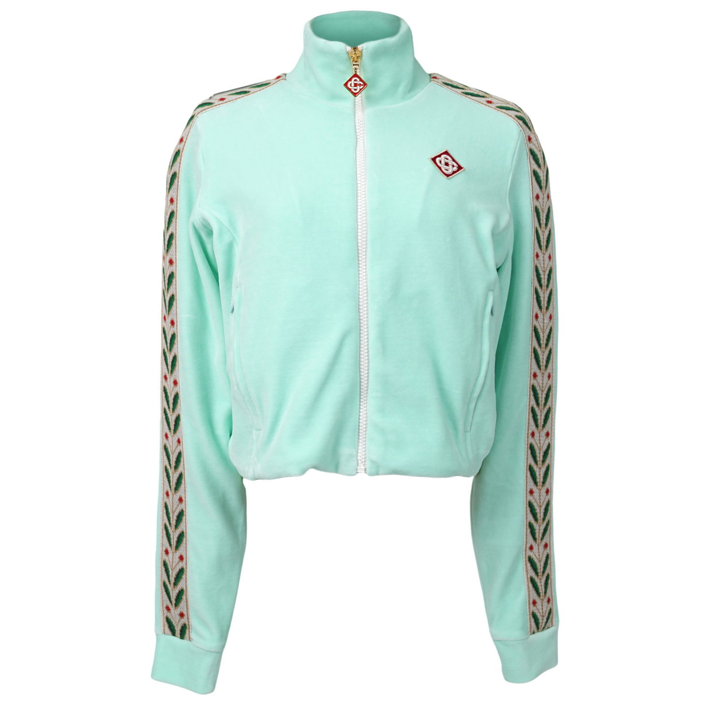 LAUREL VELOUR TRACK TOP / CSB005:MINT