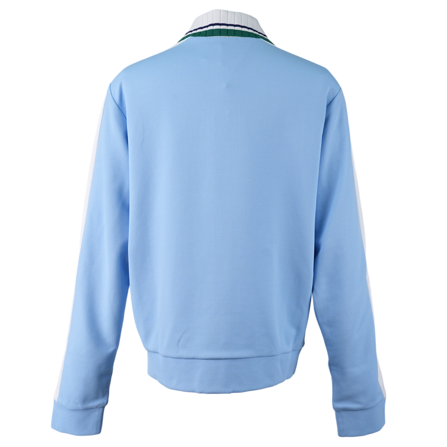 MENS CONTRAST YOKE TRACK JACKET / CSB116:PALE BLUE