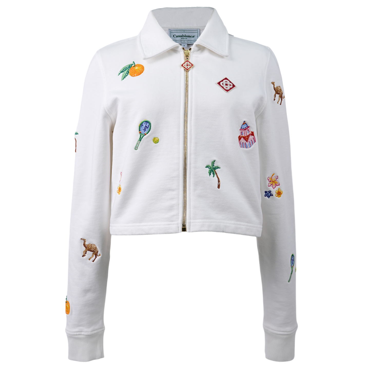 ELEMENTS EN CRAYON CROPPED TRACK JACKET / CSB564:ELEMENTS EN CRAYON