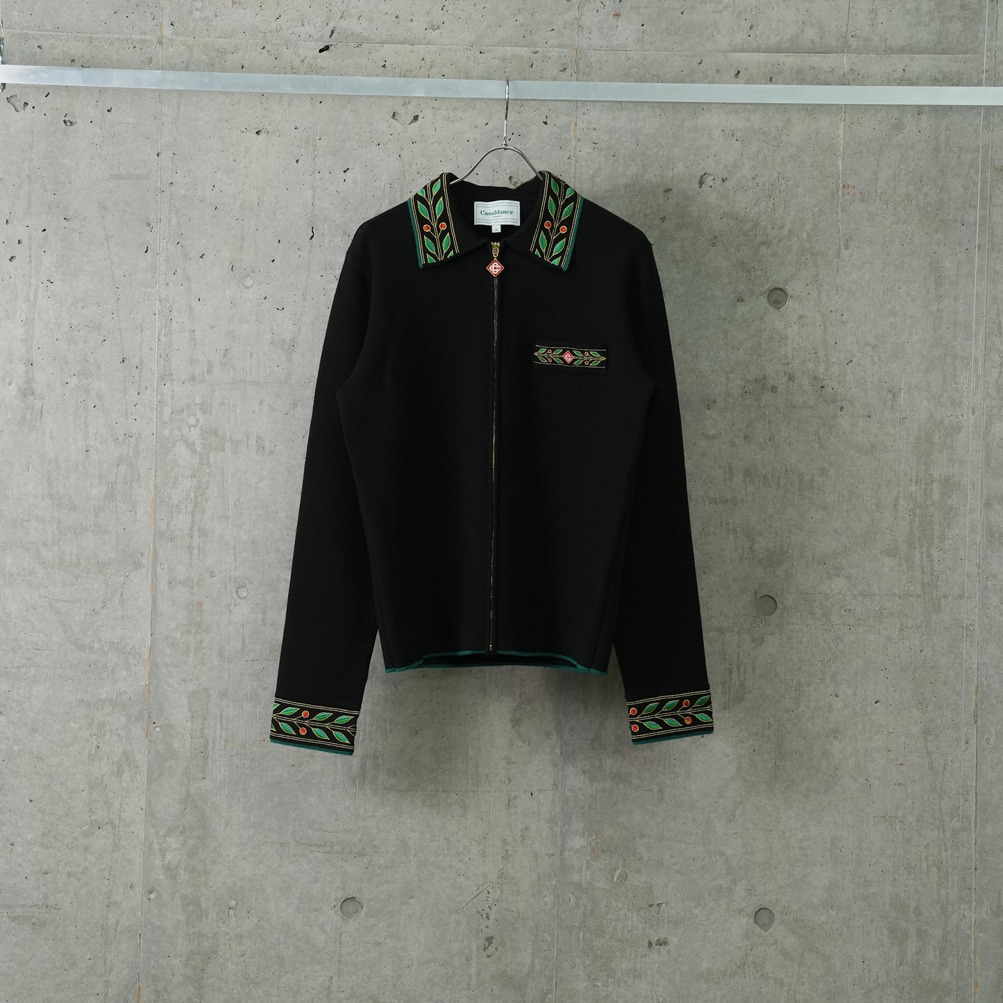 EMBROIDERED LAUREL JACKET / CSB001:BLACK