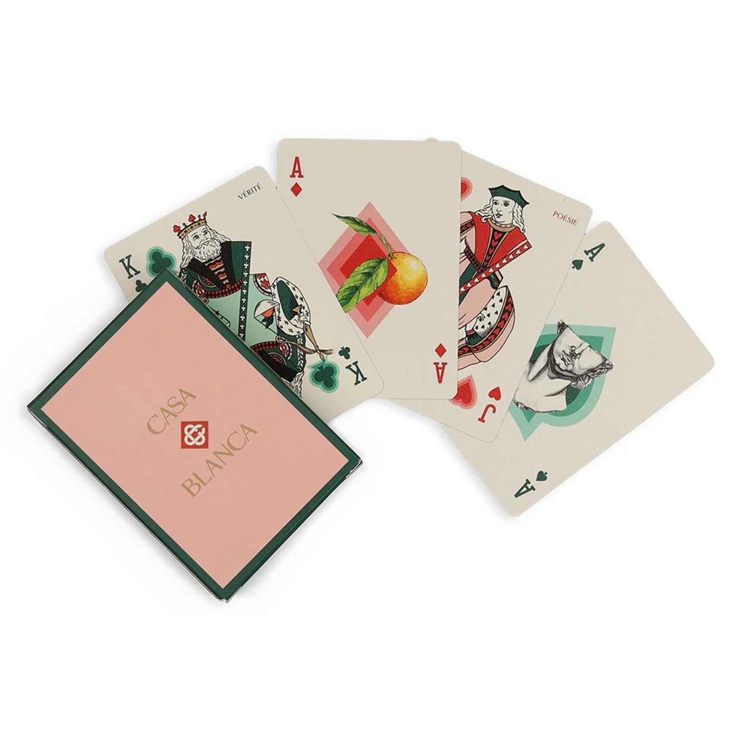 CASABLANCA PACK OF PLAYING CARDS / 010:WHITE