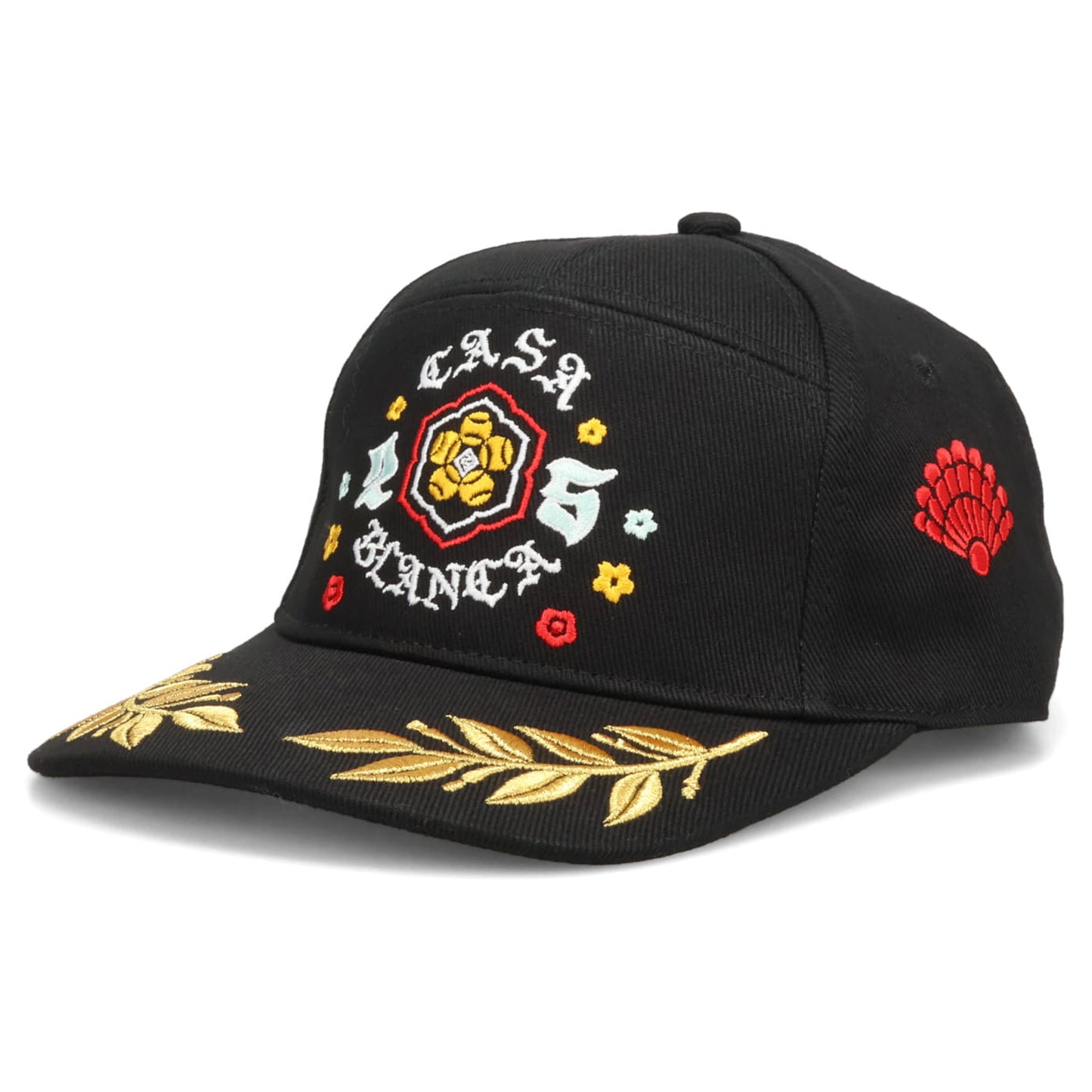BOSOZUKU LAUREL EMBROIDERED CAP / CSB001:BLACK