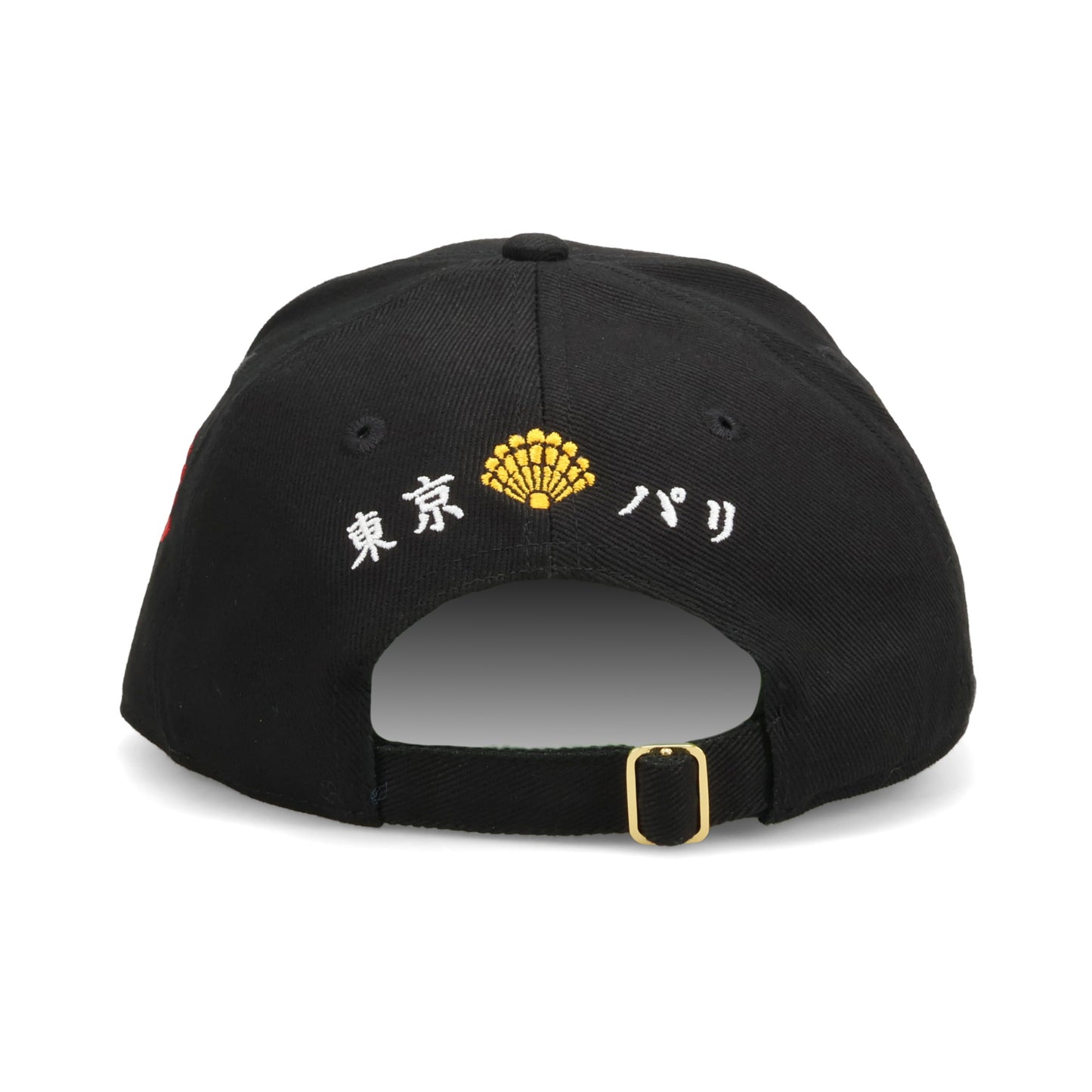 BOSOZUKU LAUREL EMBROIDERED CAP / CSB001:BLACK