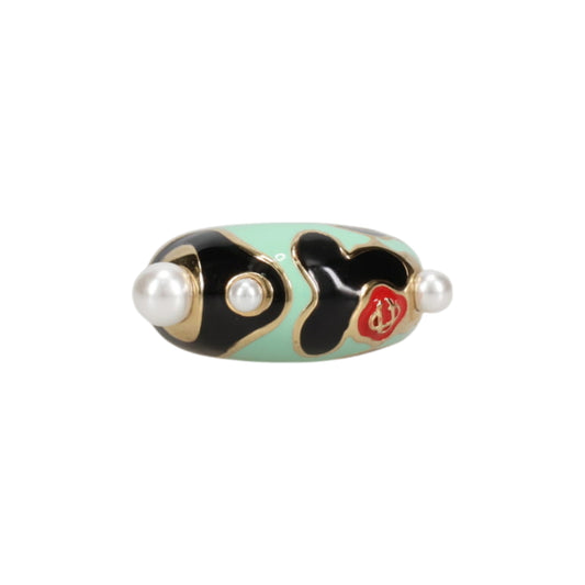 FROG RING / CSB571:BLACK/MINT