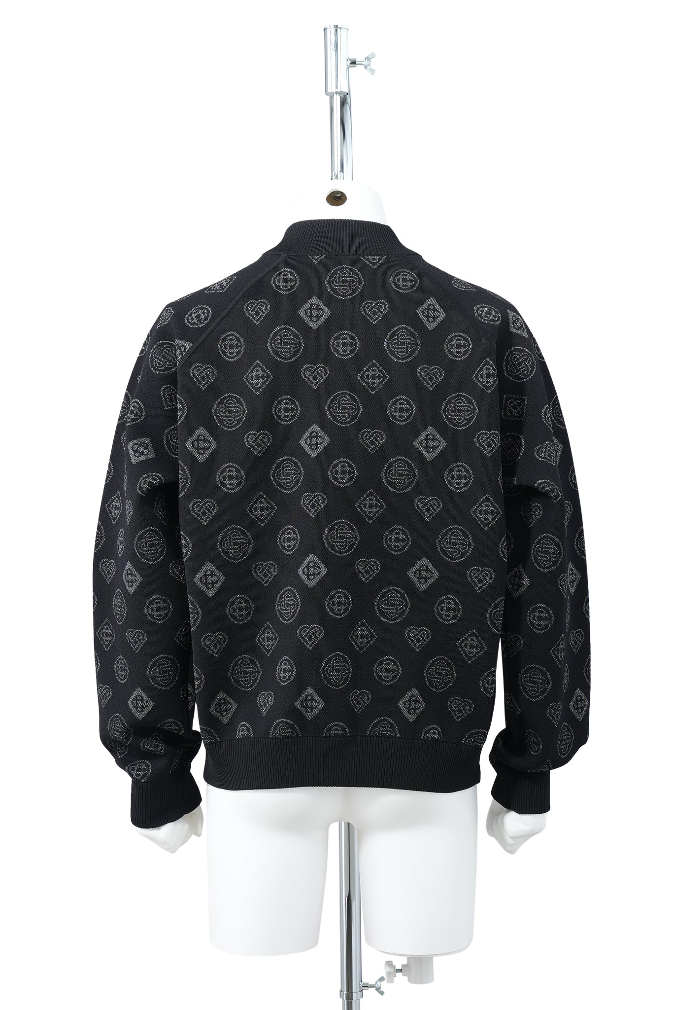 CITY JACQUARD BOMBER / CSB001:BLACK