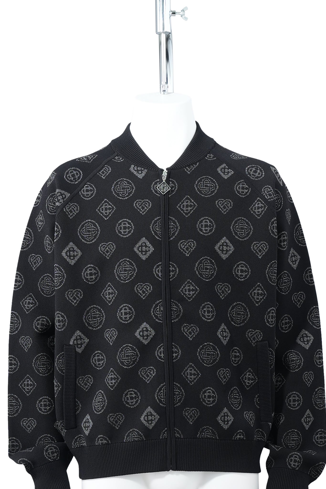 CITY JACQUARD BOMBER / CSB001:BLACK
