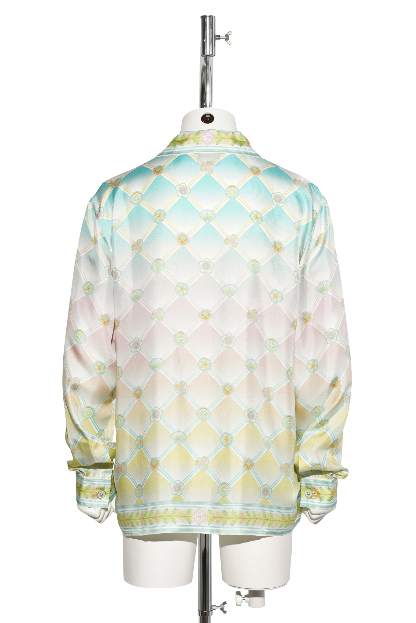 CUBAN COLLAR LONG SLEEVE SHIRT / CSB732:CANDY ICONS