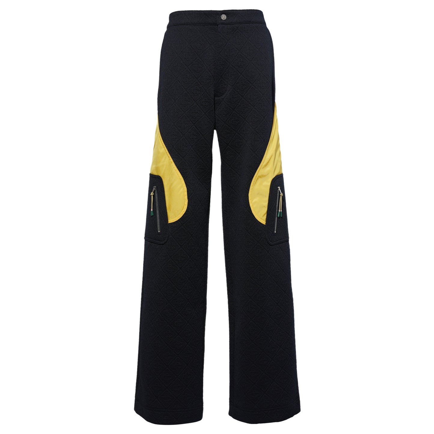 MENS JACQUARD NYLON PANTS / CSB006:NAVY