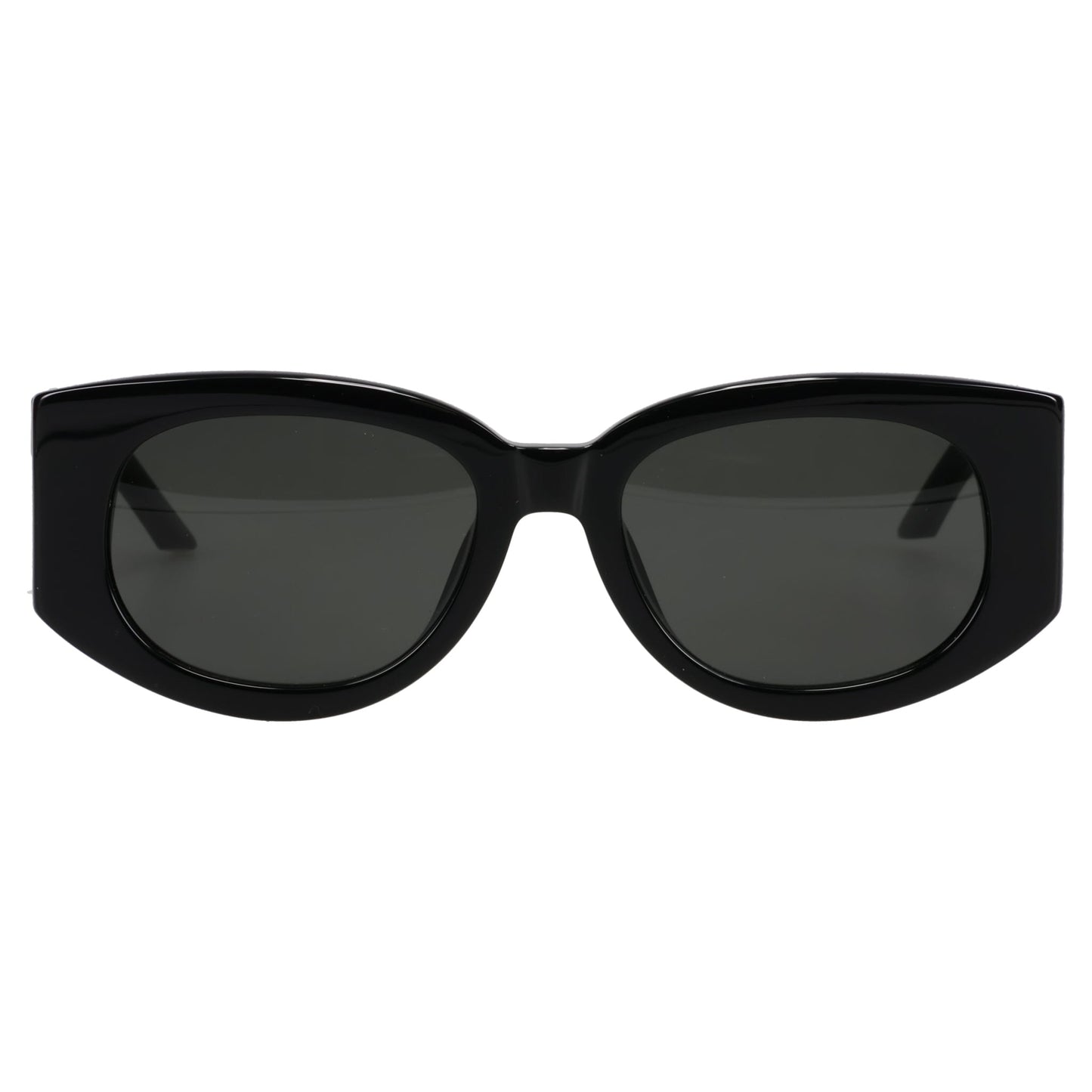 MENS ACETATE METAL OVAL WAVE / CSB558:BLACK/YELLOW