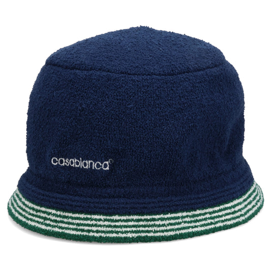 BUCKET EMBROIDRED HAT / CSB006:NAVY