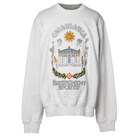 LE TEMPLE DU EMBROIDERED SWEATSHIRT / CSB604:LE TEMPLE DU SPORT