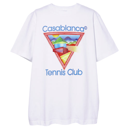 TENNIS CLUB ICON PRINTED T-SHIRT / CSB125:TENNIS CLUB ICON