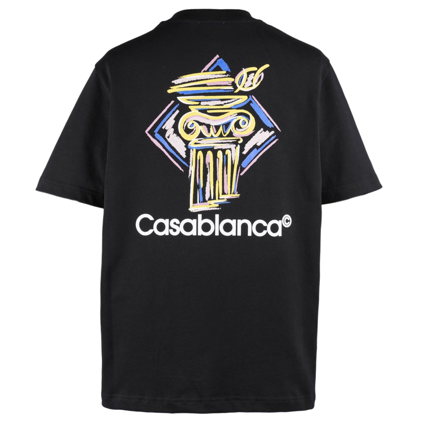 DIAMOND COLUMN PRINTED T-SHIRT / CSB659:DIAMOND COLUMN