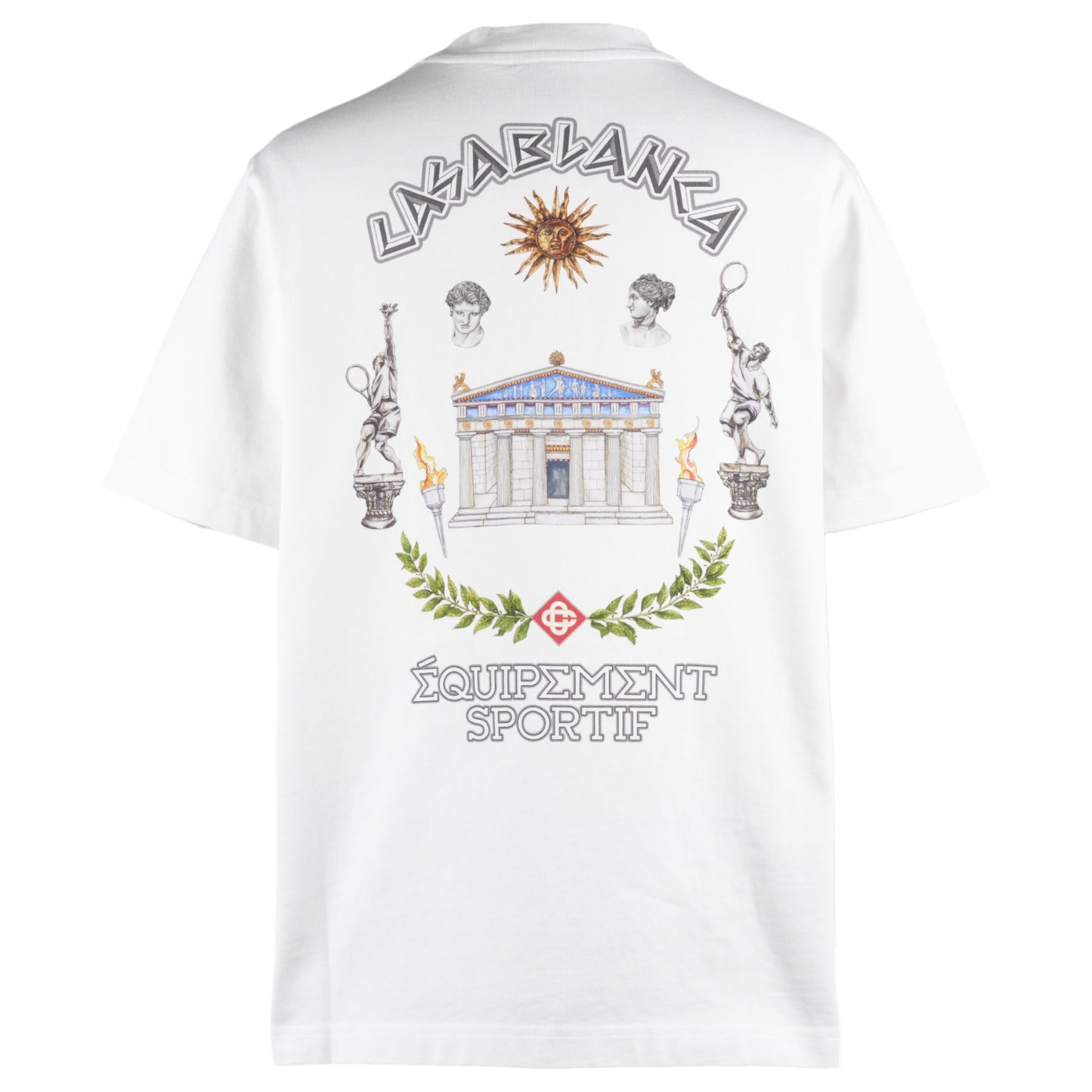 LE TEMPLE DU SPORT PRINTED T-SHIRT / CSB604:LE TEMPLE DU SPORT