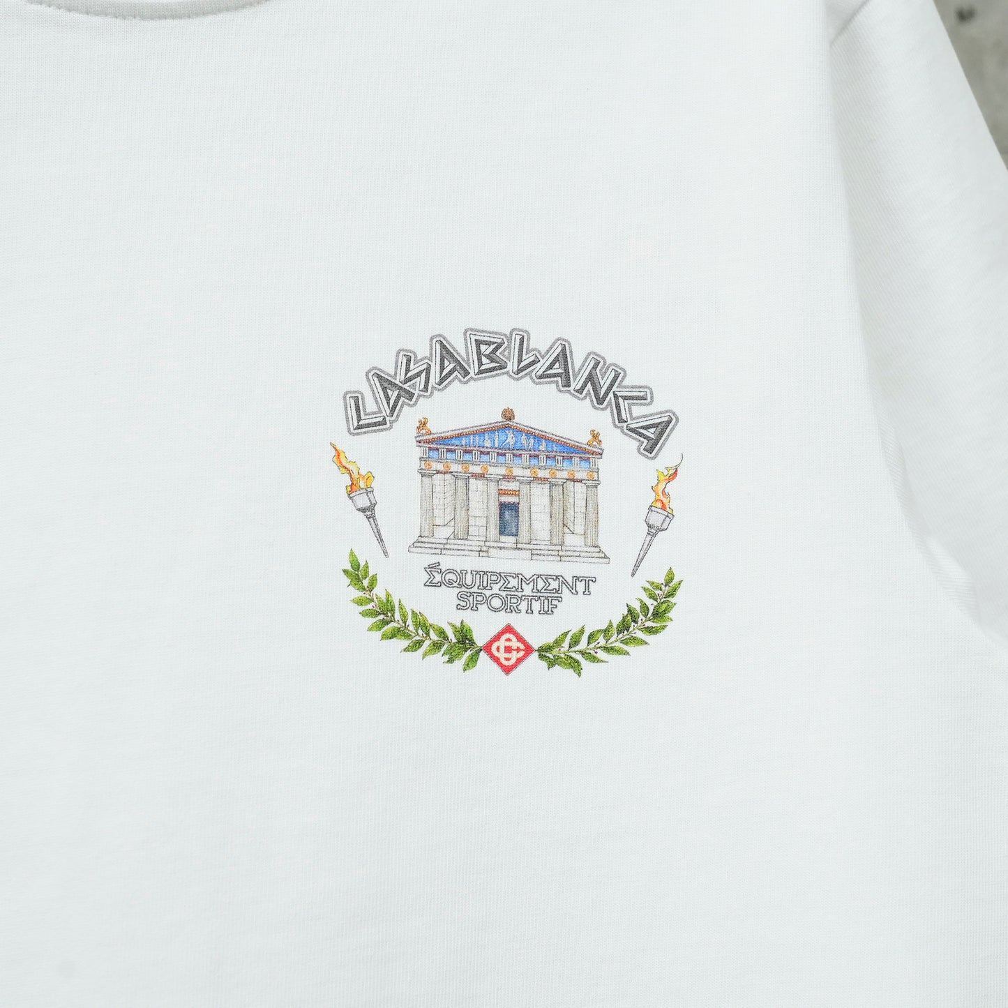 LE TEMPLE DU SPORT PRINTED T-SHIRT / CSB604:LE TEMPLE DU SPORT