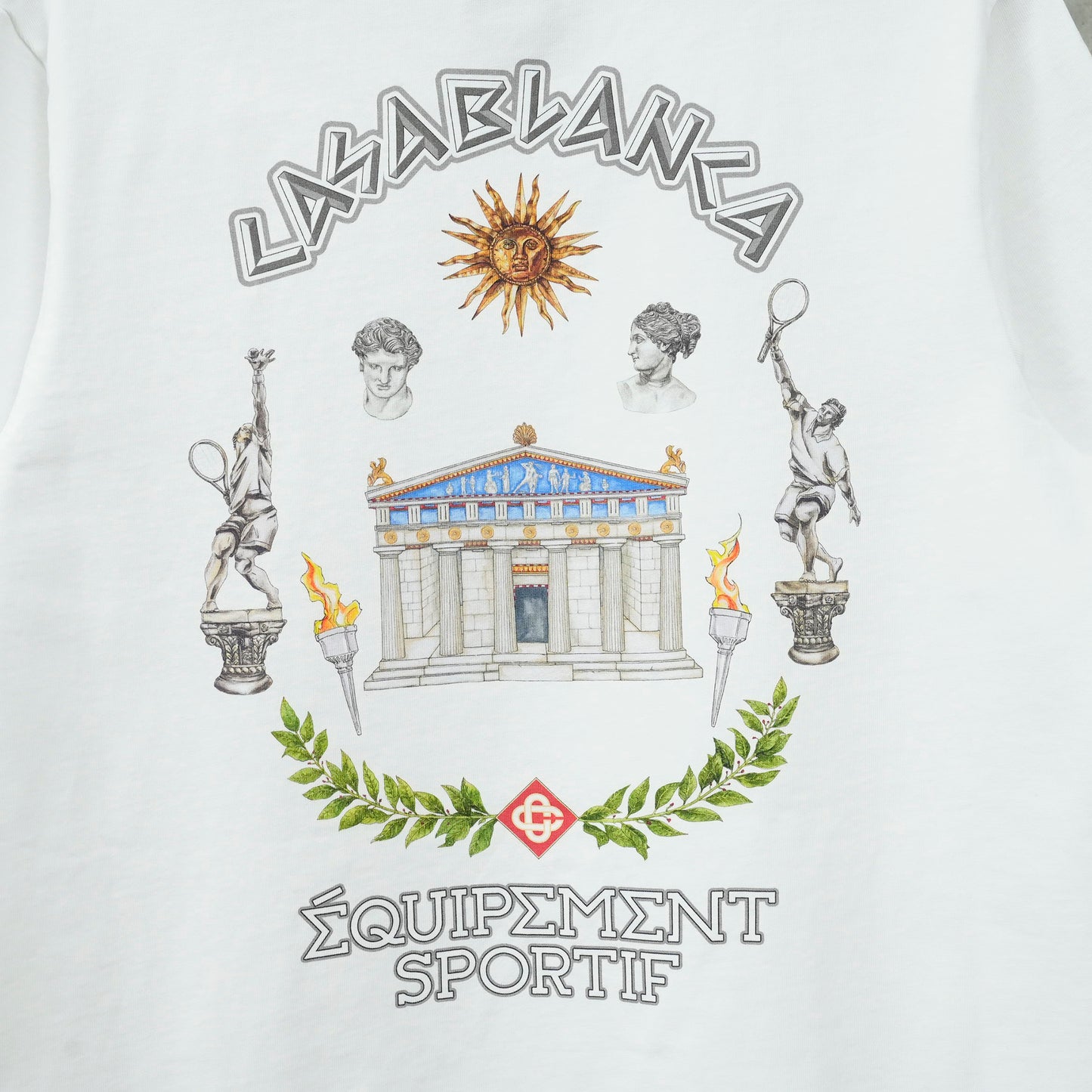 LE TEMPLE DU SPORT PRINTED T-SHIRT / CSB604:LE TEMPLE DU SPORT