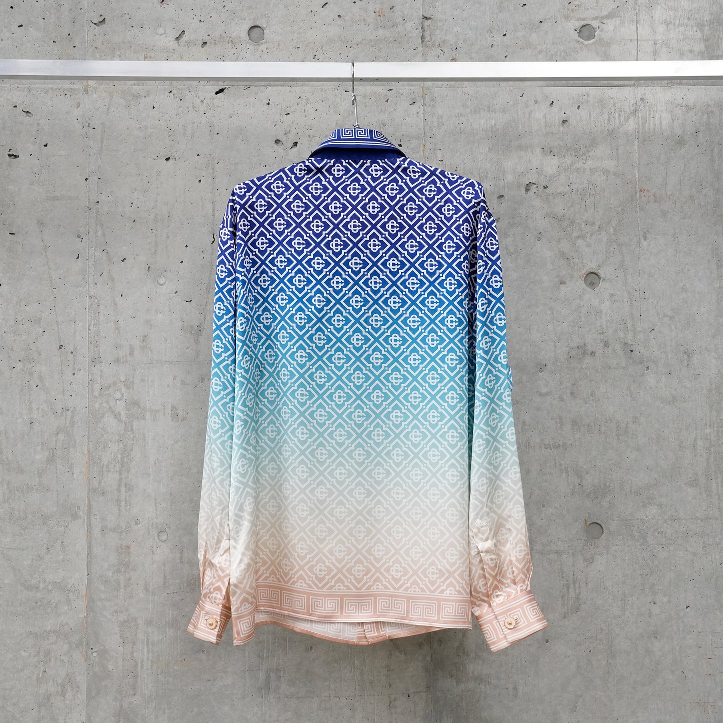 CLASSIC COLLAR LONG SLEEVE SHIRT / CSB350:BLUE GRADIENT