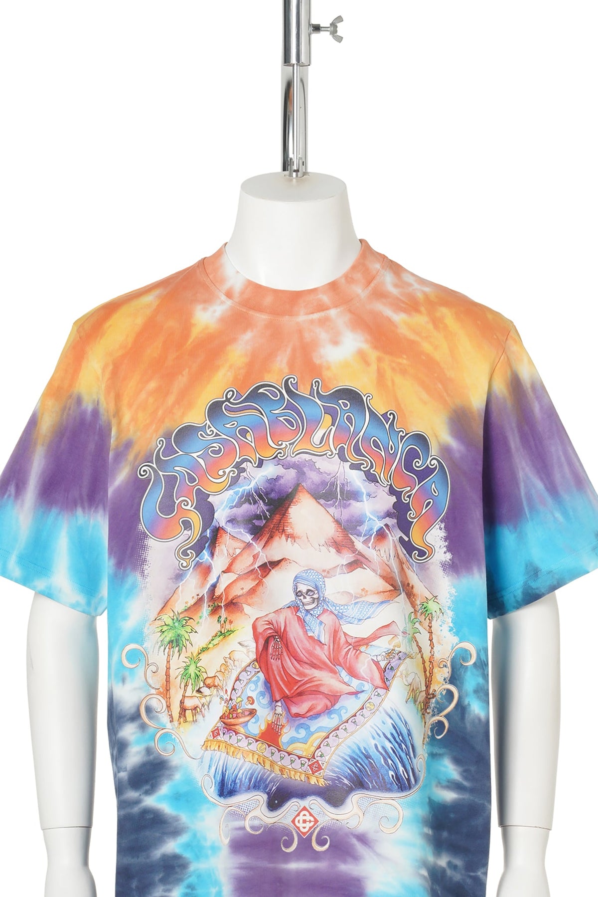 EVEIL ANCESTRAL TIE DYE T-SHIRT / CSB321:EVEIL ANCESTRAL