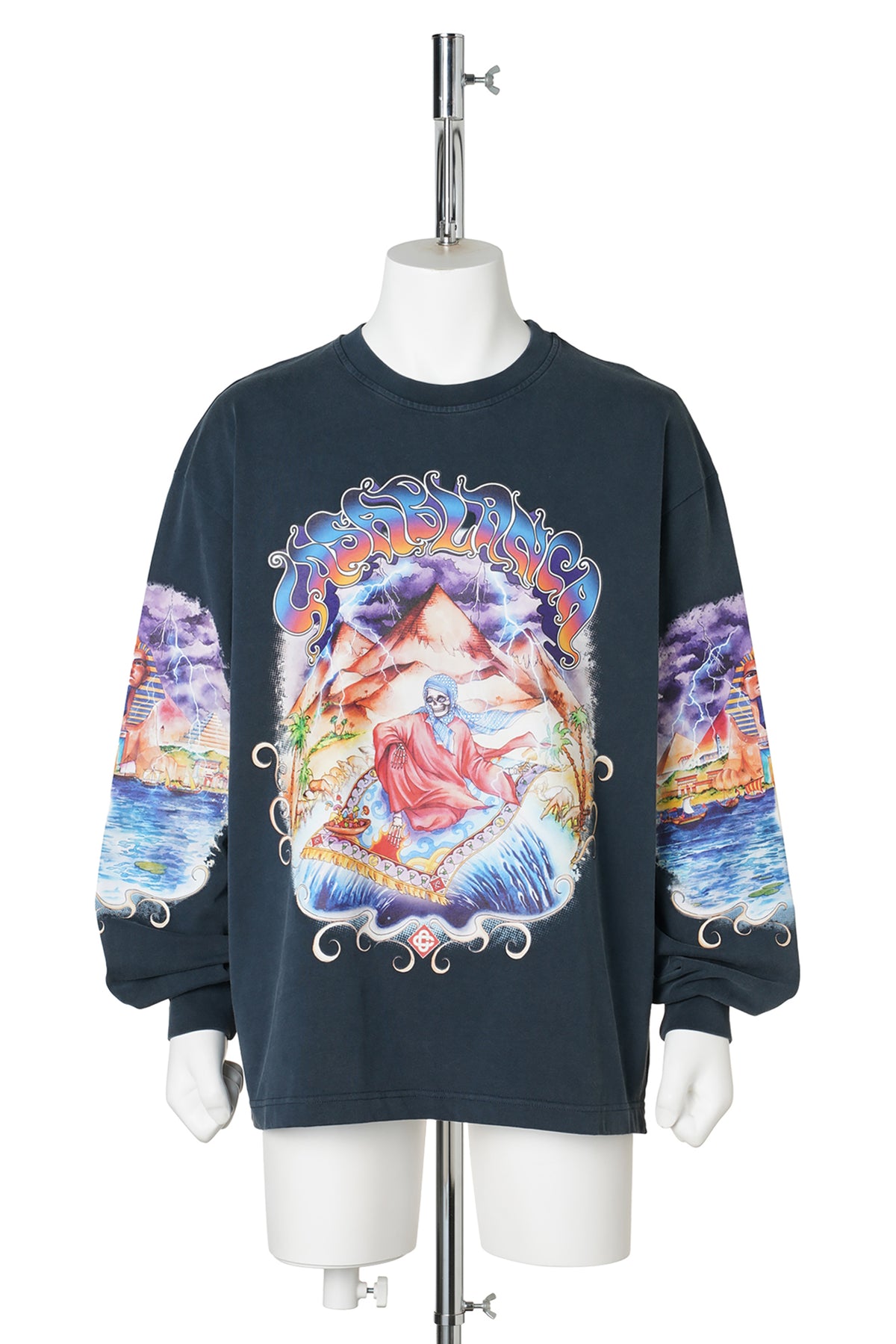 EVEIL ANCESTRAL WASHED LONG SLEEVE TEE / CSB321:EVEIL ANCESTRAL