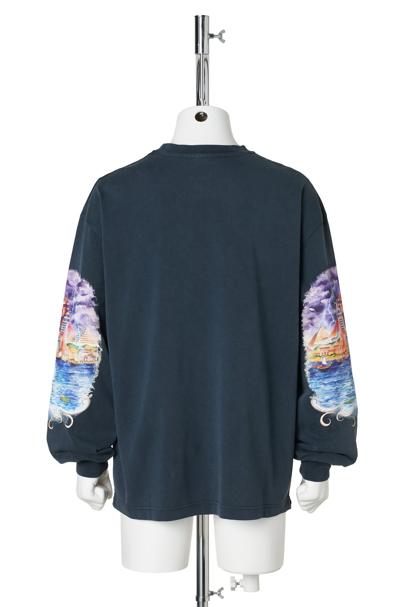 EVEIL ANCESTRAL WASHED LONG SLEEVE TEE / CSB321:EVEIL ANCESTRAL