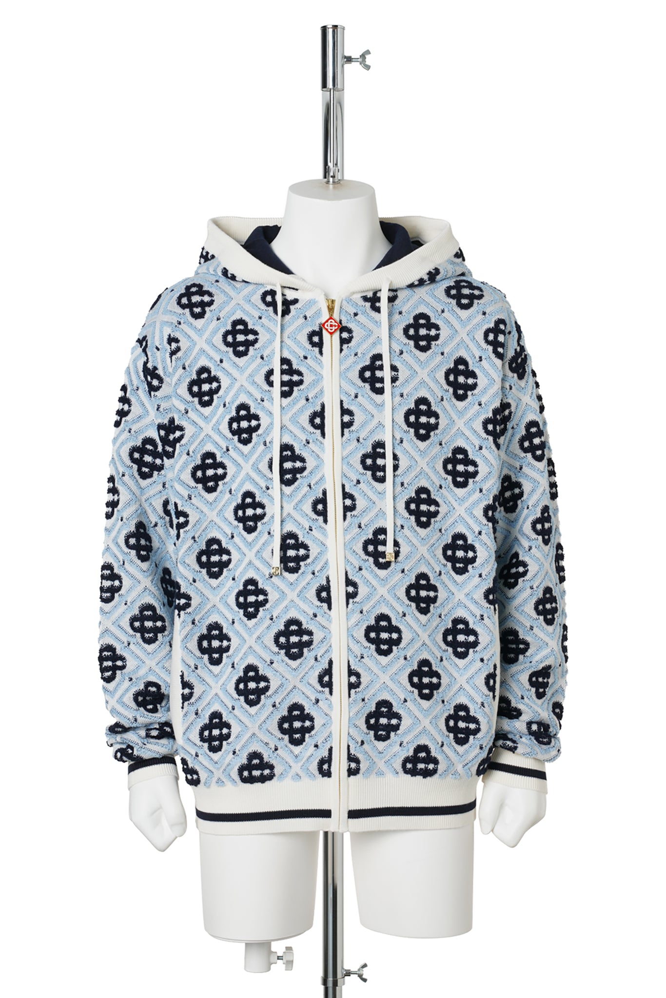 MONOGRAM ZIP UP HOODIE / CSB119:CC MONOGRAM