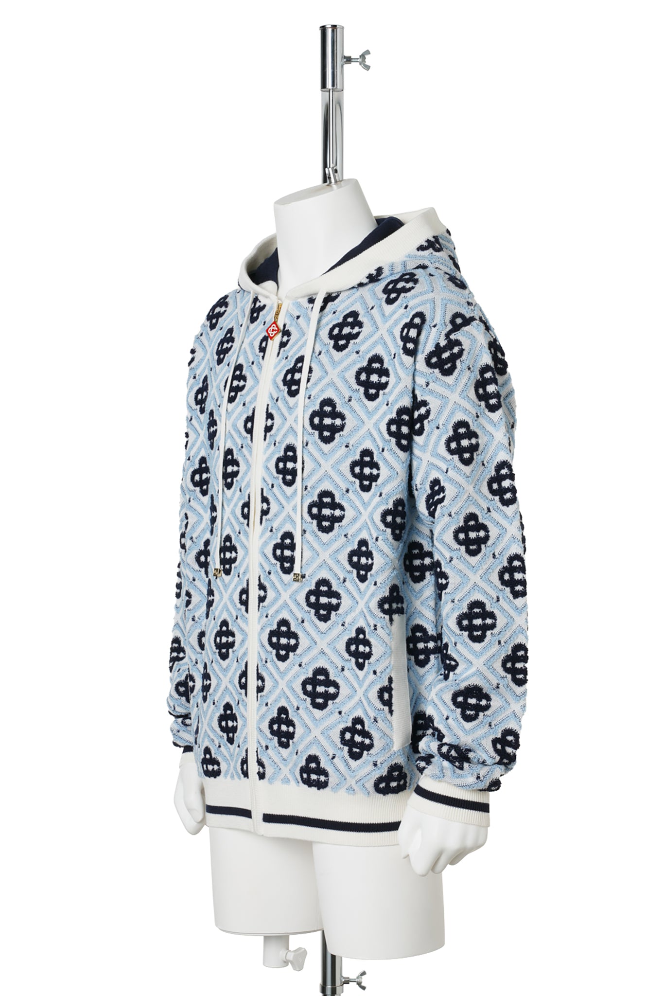 MONOGRAM ZIP UP HOODIE / CSB119:CC MONOGRAM