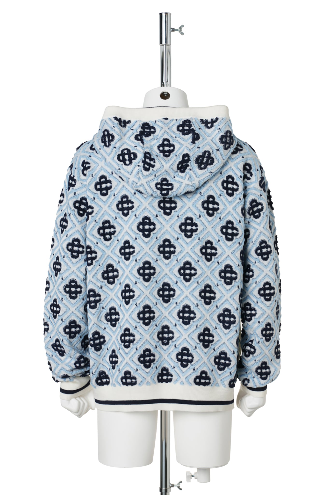 MONOGRAM ZIP UP HOODIE / CSB119:CC MONOGRAM