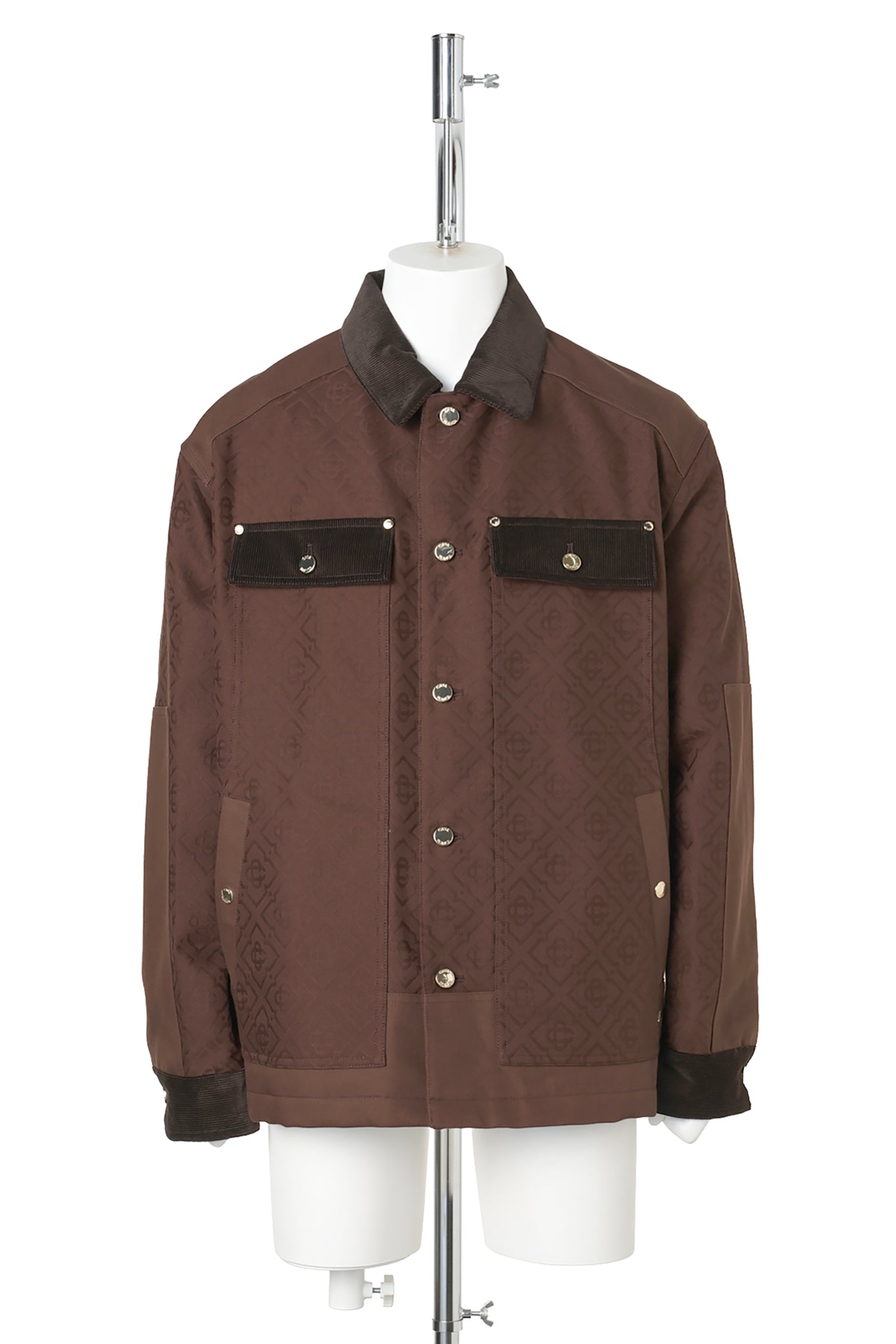 WORKWEAR SAFARI JACKET / CSB635:DARK BROWN