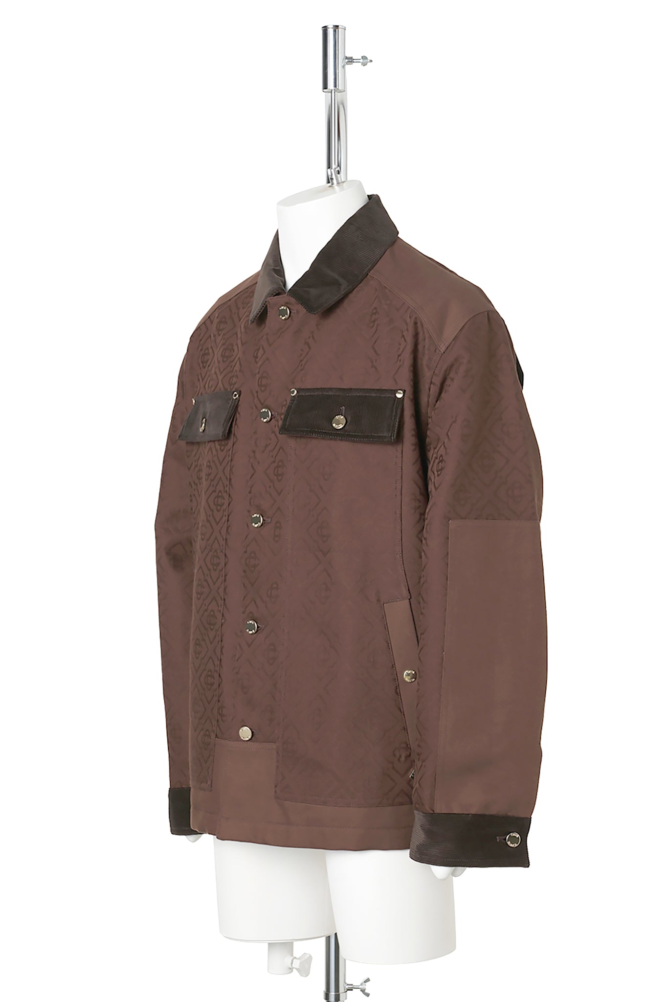 WORKWEAR SAFARI JACKET / CSB635:DARK BROWN