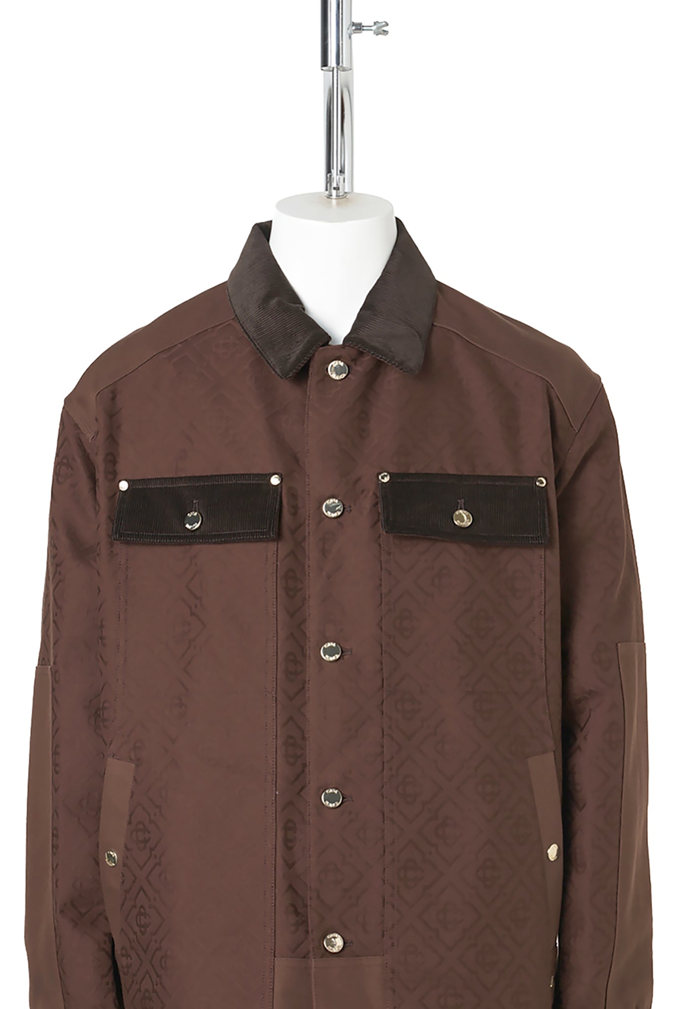 WORKWEAR SAFARI JACKET / CSB635:DARK BROWN