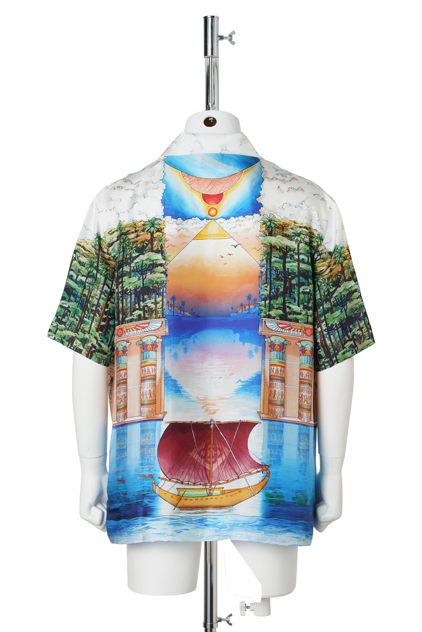 TROMPE L’OEIL CUBAN COLLAR SS SHIRT / CSB203:TROMPE L’OEIL