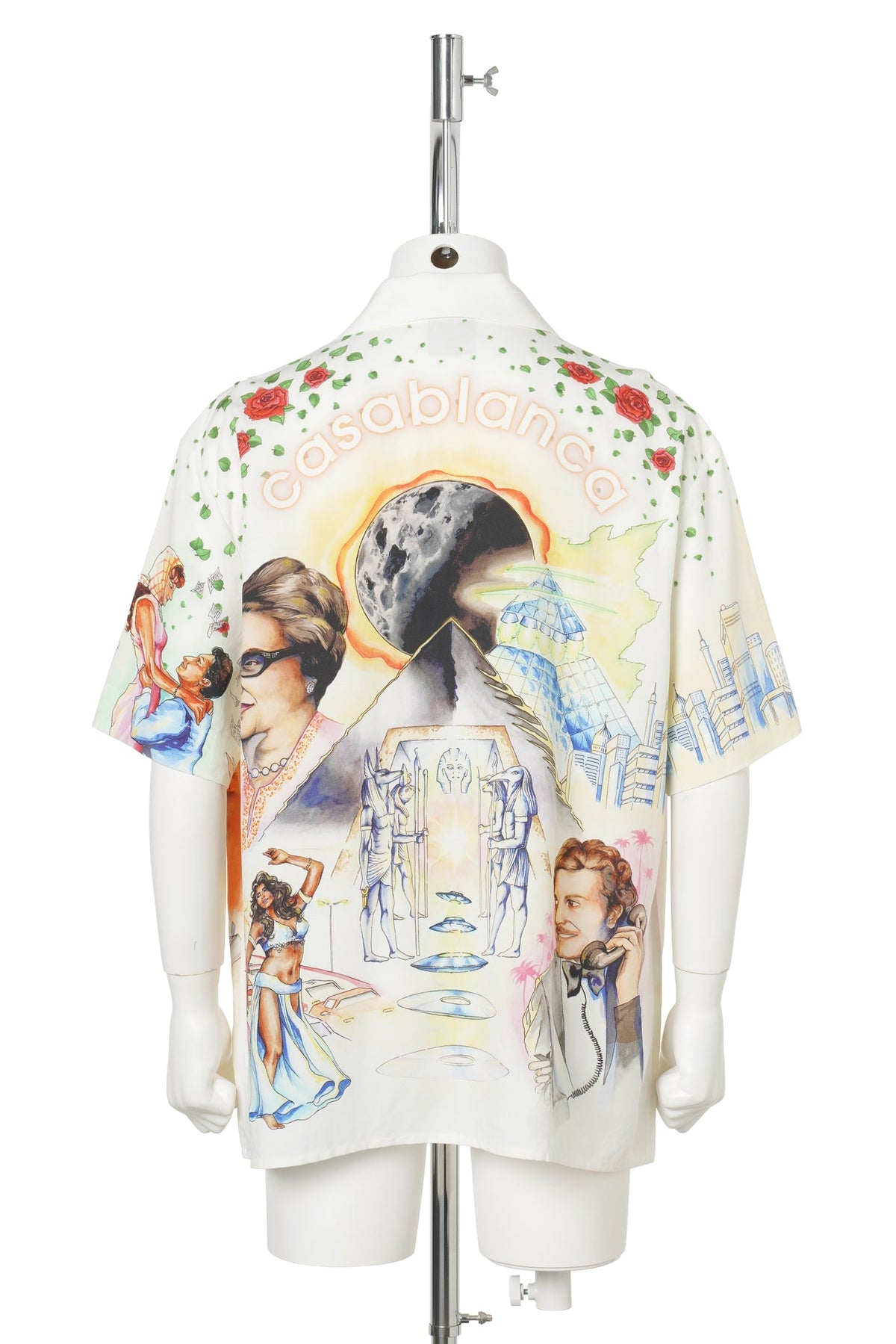 CUBAN COLLAR SS SHIRT / CSB226:ARTS EGYPTIENS