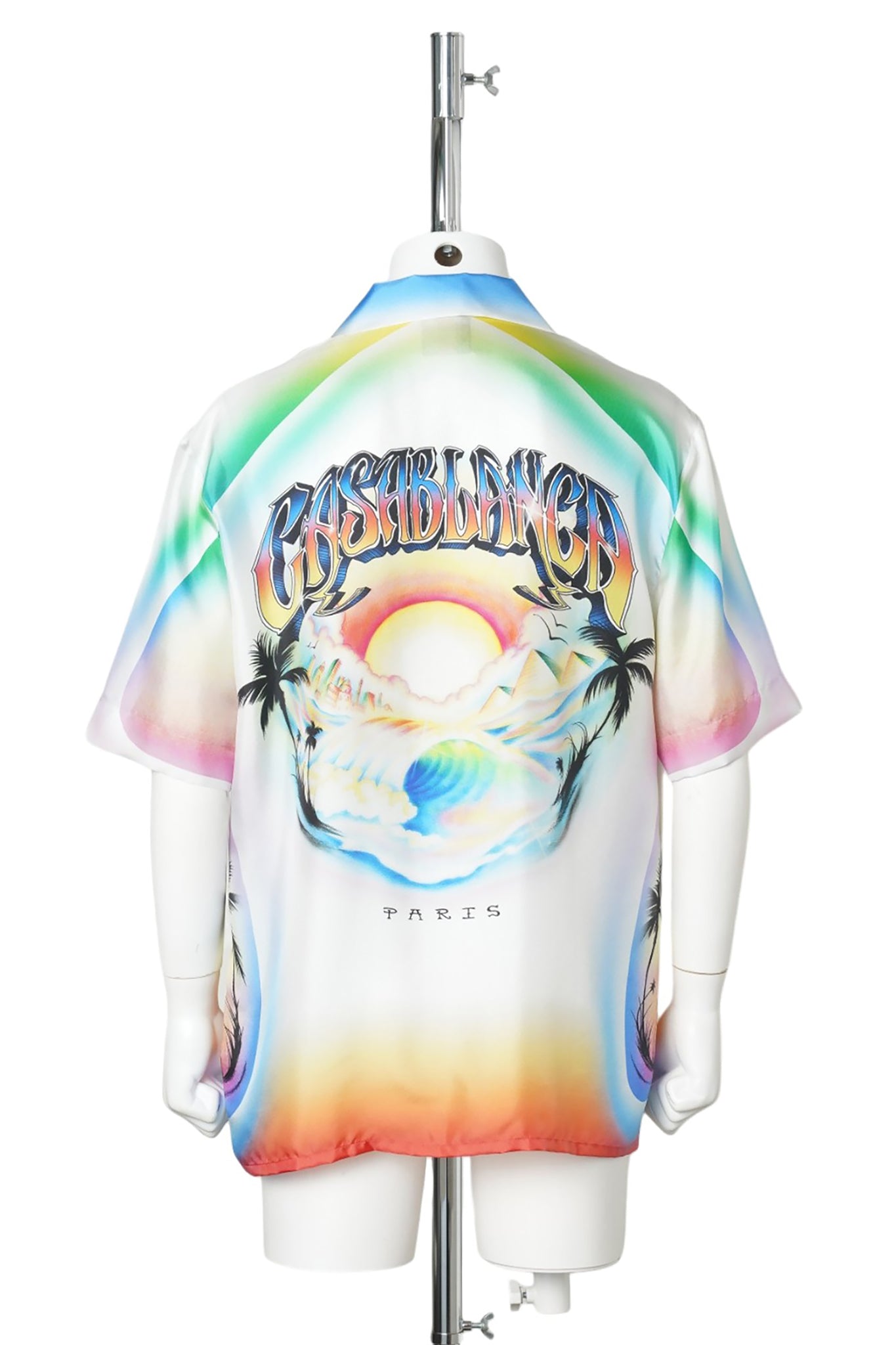 AIRSPRAY CUBAN COLLAR SS SHIRT / CSB086:CASA AIRSPRAY