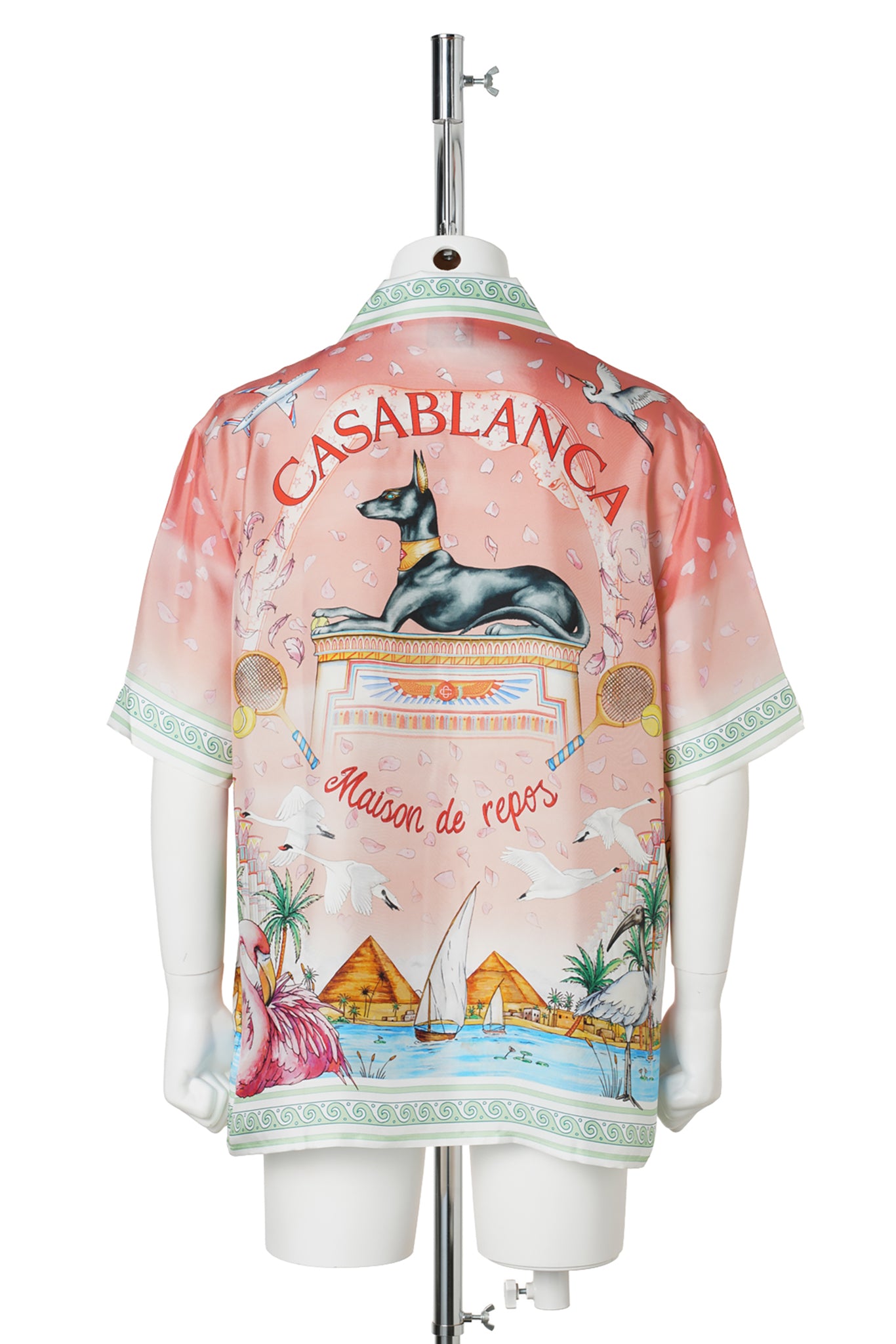 ETHEREAL CUBAN COLLAR SS SHIRT / CSB171:ETHEREAL
