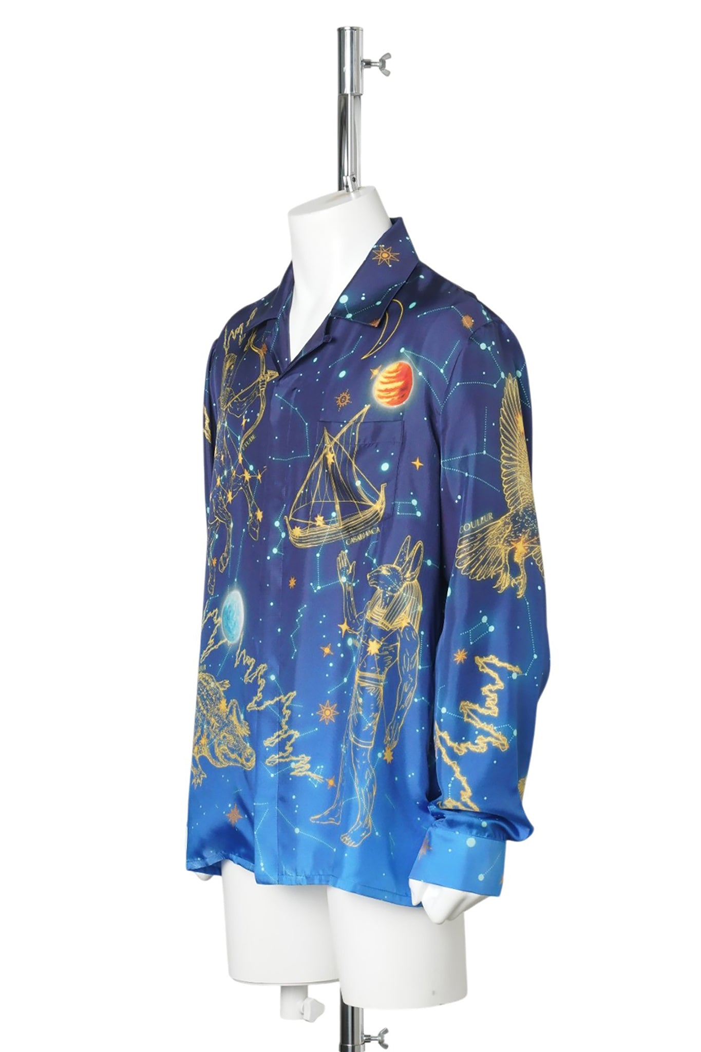 ASTROLOGY CUBAN COLLAR LS SHIRT / CSB056:ASTROLOGY