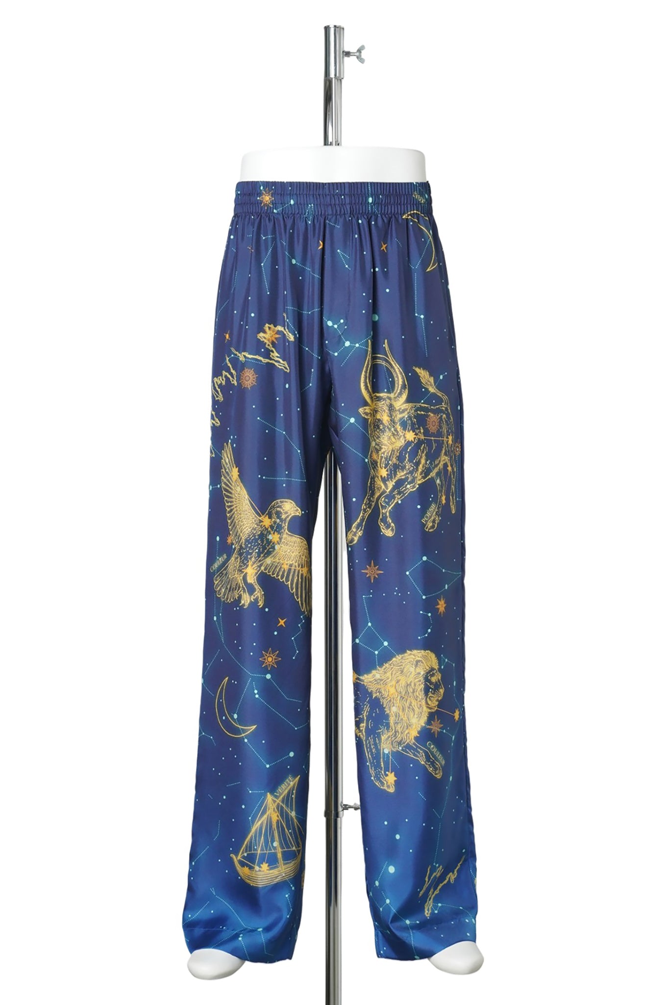 ASTROLOGY SILK TWILL TROUSERS / CSB056:ASTROLOGY