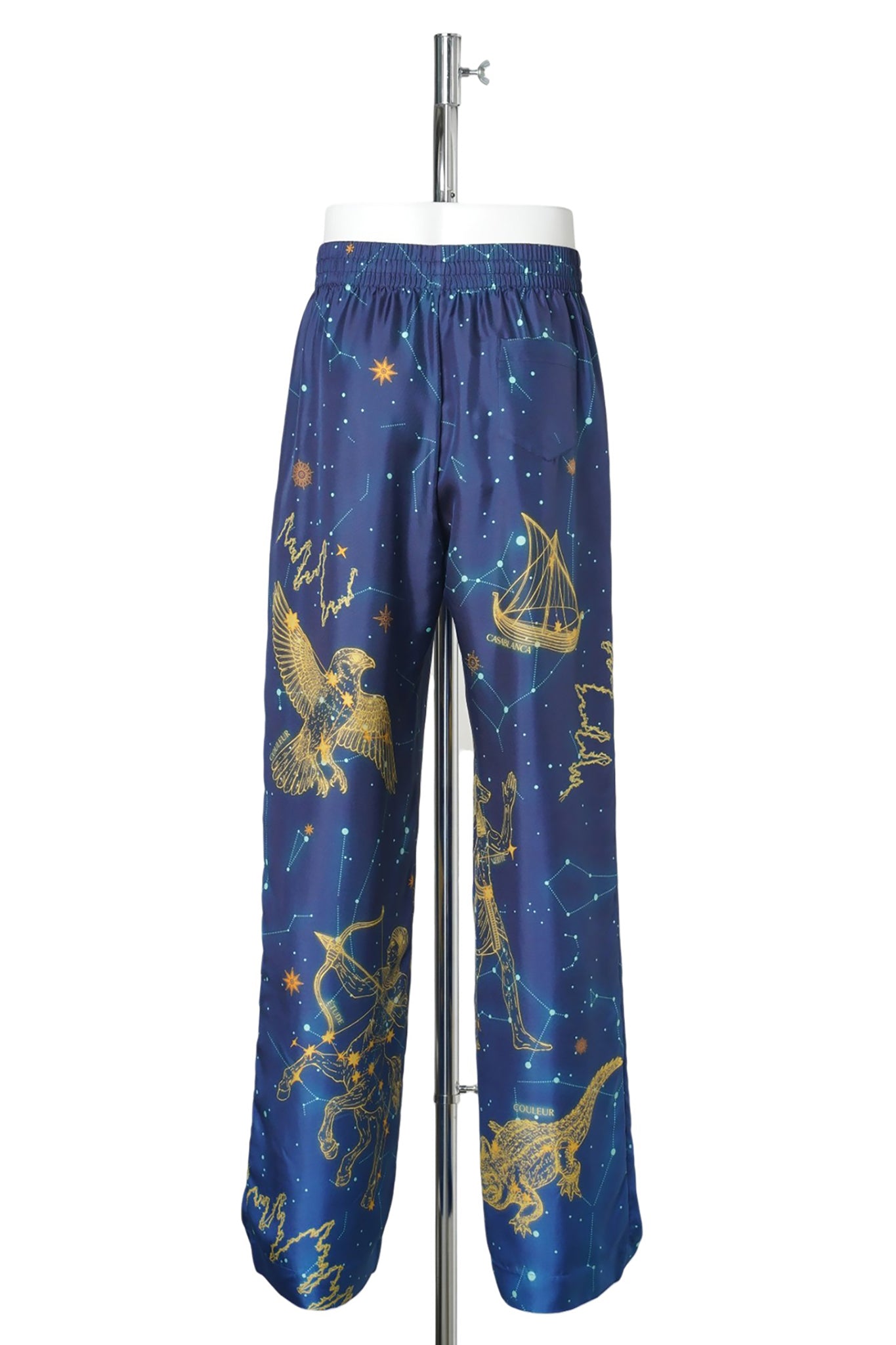 ASTROLOGY SILK TWILL TROUSERS / CSB056:ASTROLOGY