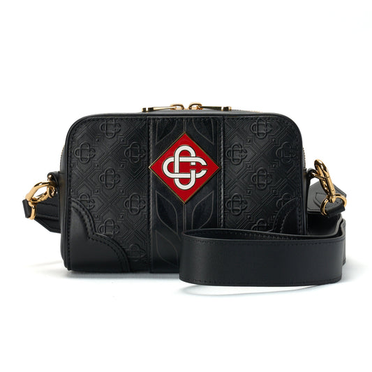 MONOGRAM CROSSBODY BAG / CSB001:BLACK