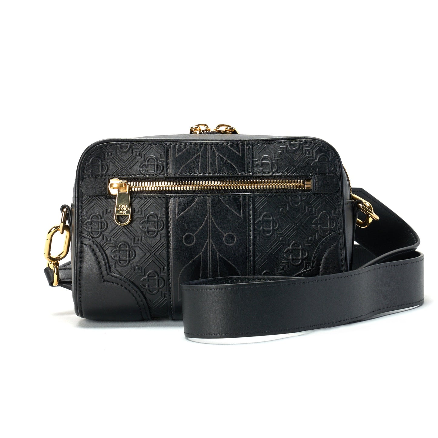 MONOGRAM CROSSBODY BAG / CSB001:BLACK
