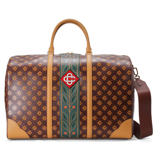 MONOGRAM WEEKENDER / CSB013:BROWN