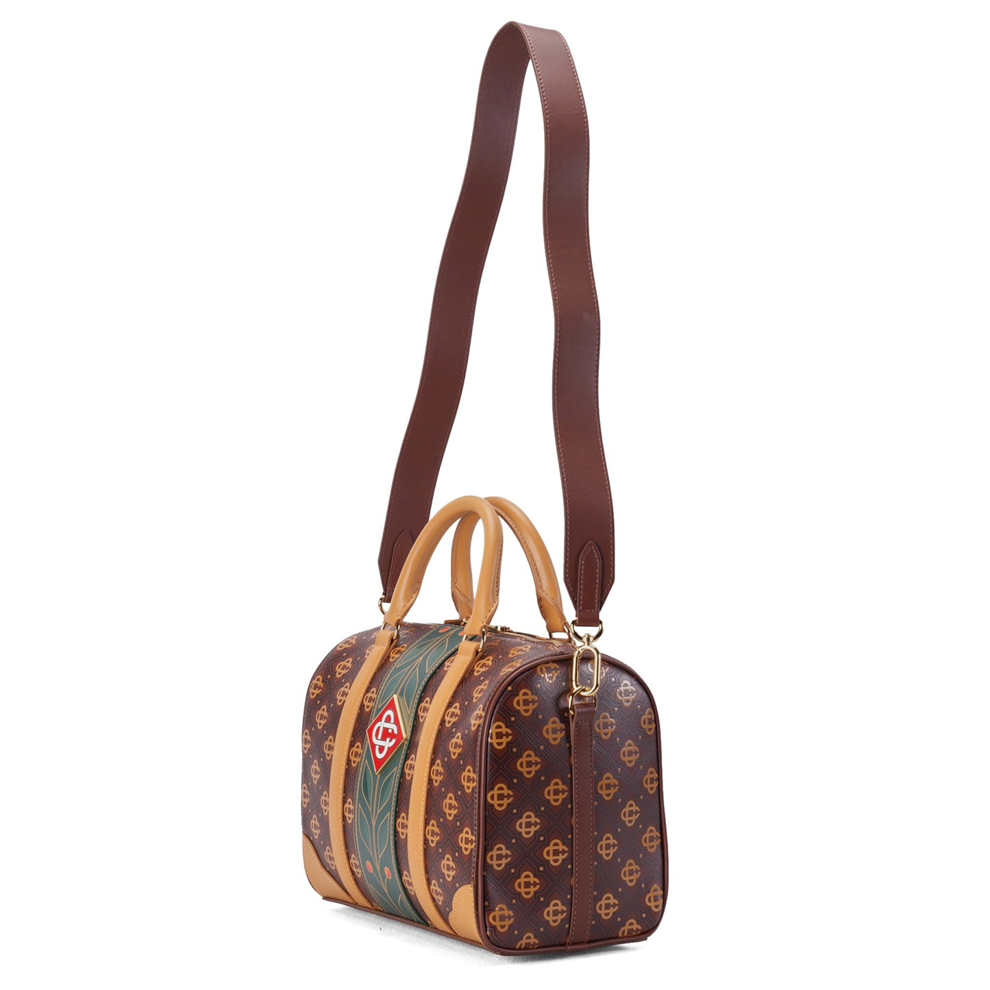 MINI MONOGRAM WEEKENDER / CSB013:BROWN