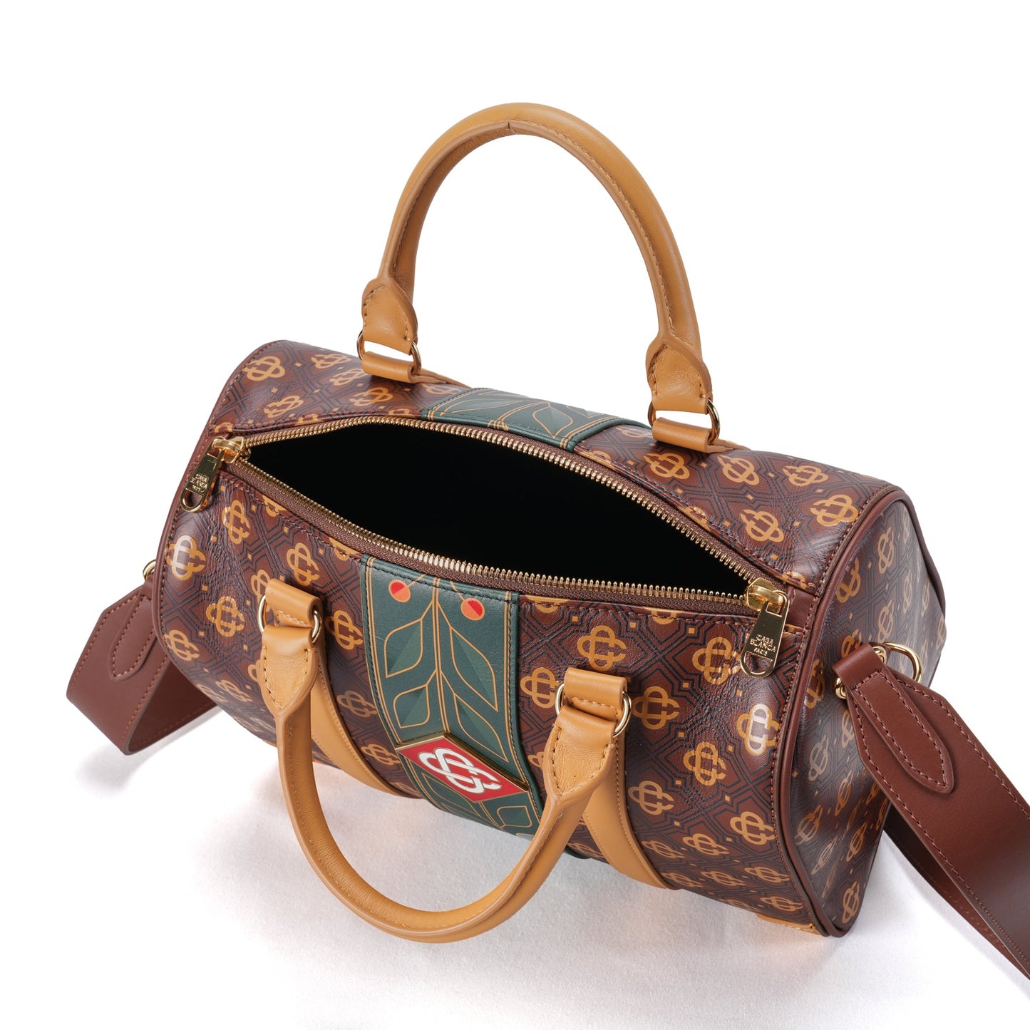 MINI MONOGRAM WEEKENDER / CSB013:BROWN