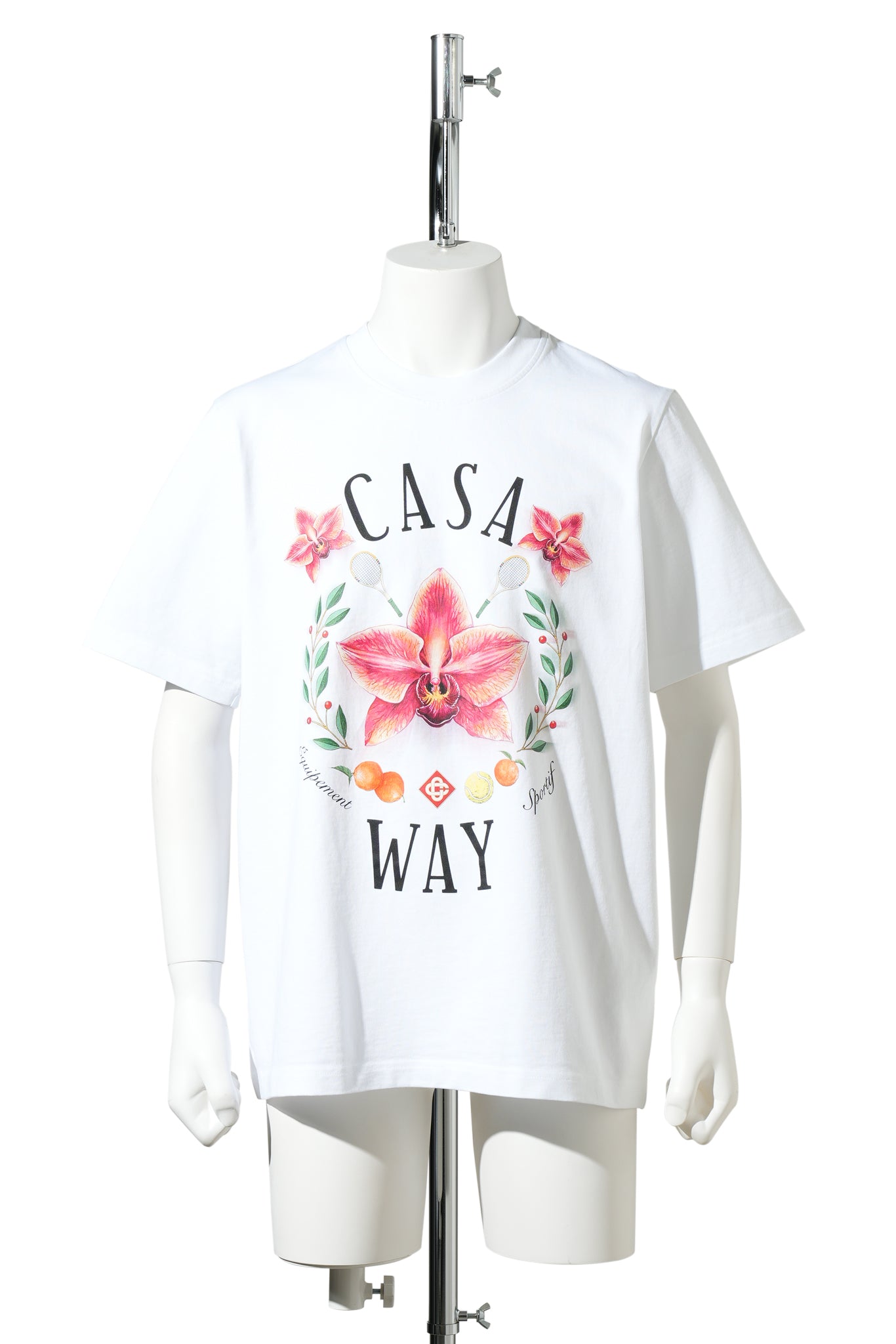 CASA WAY ORCHID CLASSIC T-SHIRT / CSB058:CASA WAY ORCHID