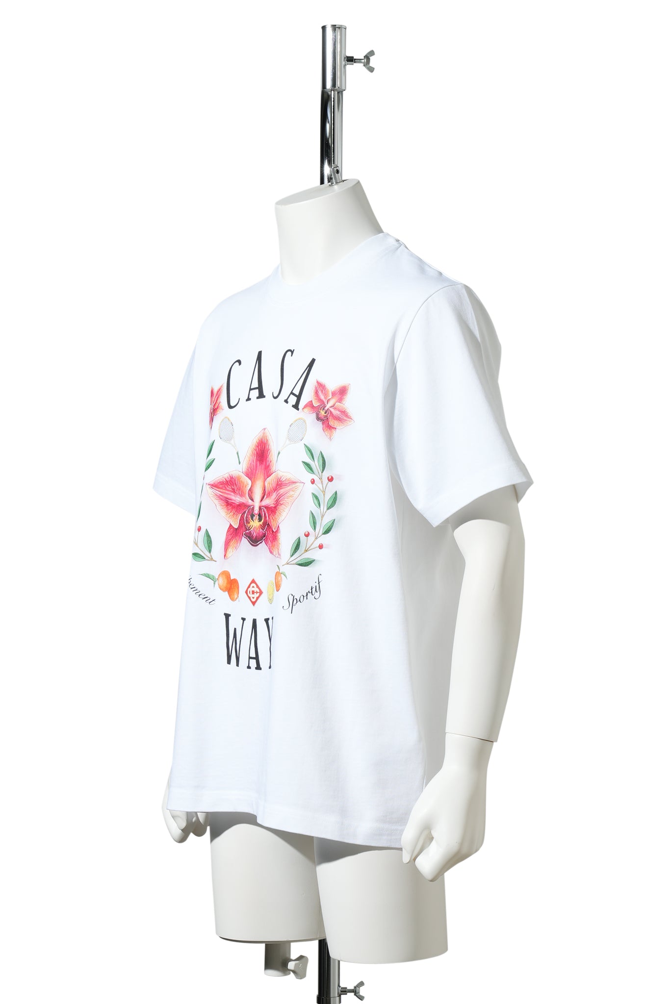 CASA WAY ORCHID CLASSIC T-SHIRT / CSB058:CASA WAY ORCHID